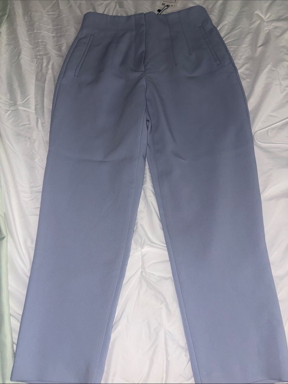 Zara Men’s Light Blue Straight Dress Pants